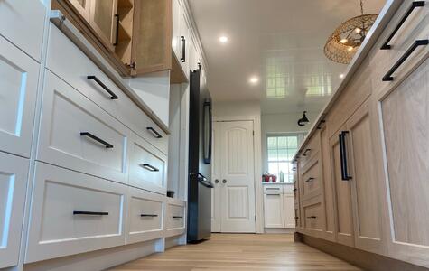 Trusscore Wall&Ceiling Board in a Kitchen Trusscore Wall&Ceiling Board in a Kitchen