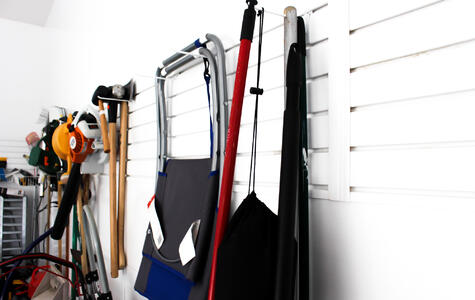 Trusscore SlatWall & Wall&CeilingBoard storage solutions