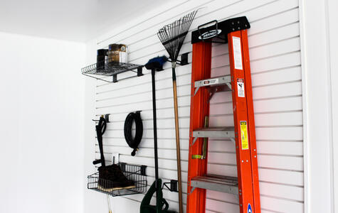 Trusscore SlatWall & Wall&CeilingBoard storage solutions