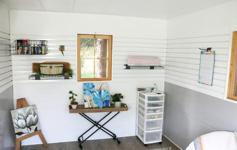 Koops She Shed - Craft Room