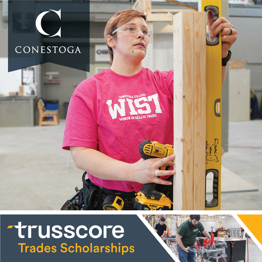 Trusscore - Social - Square - Conestoga College Partnership - 1080 px x 1080 px.jpg