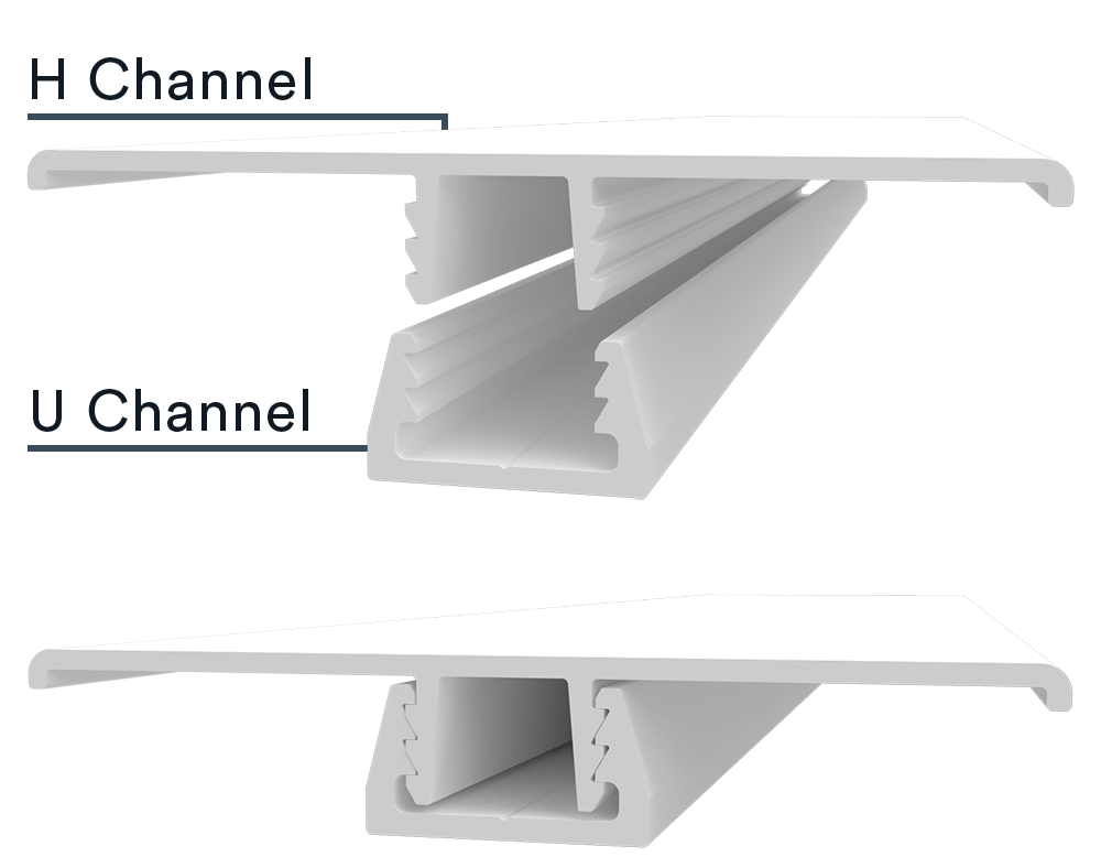 H channel snap-in diagram