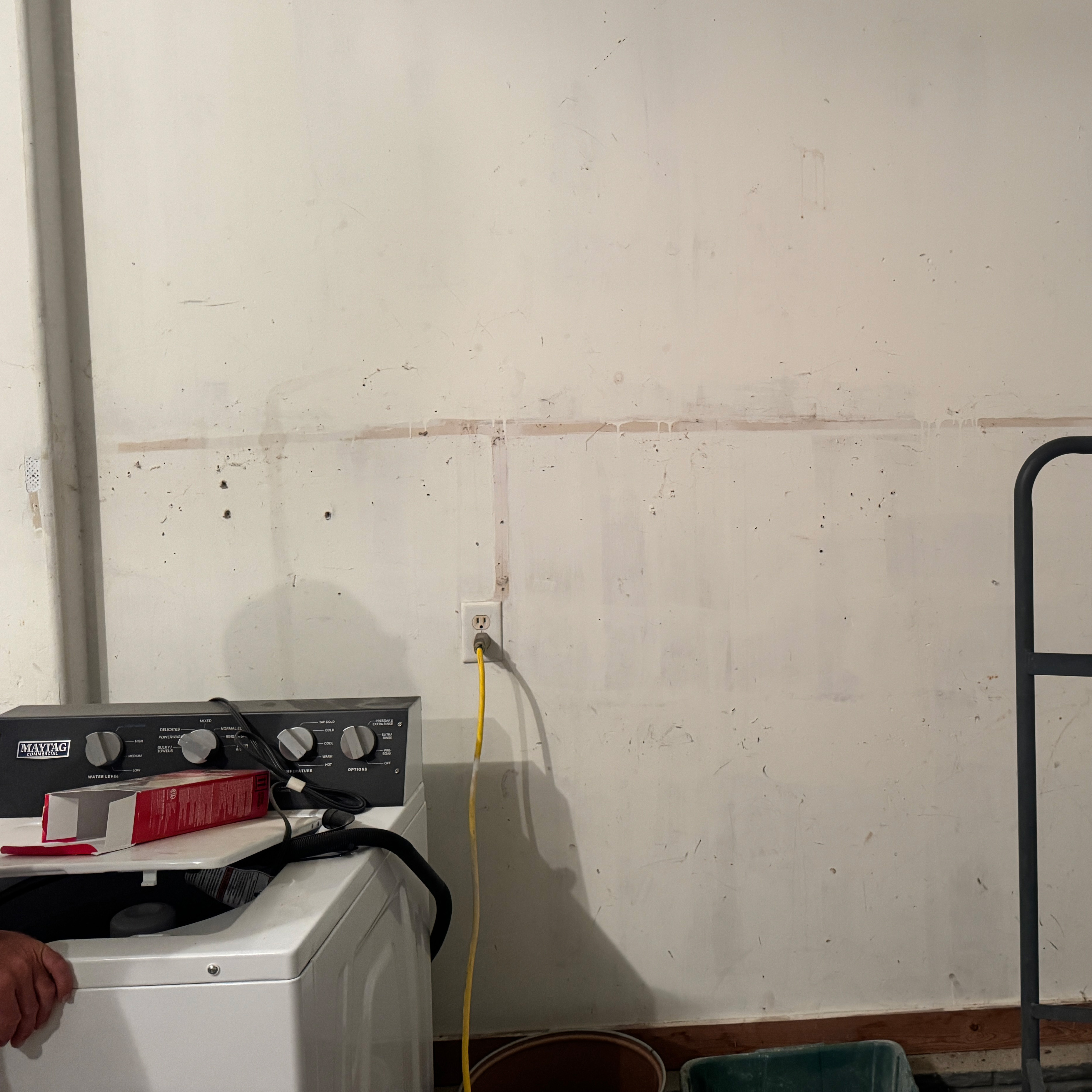 MR + MRS Post Frame garage before renovation view 4